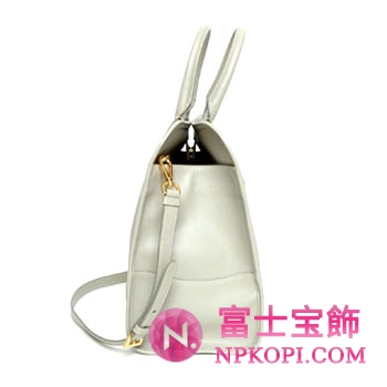 プラダ（PRADA）SAFFIANO LUX　レディース2wayトートバッグ　ライトグレー　BN2254-NZV-D32 
